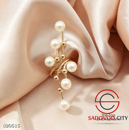 Объемное кольцо с жемчужинами - Bruno фото 2