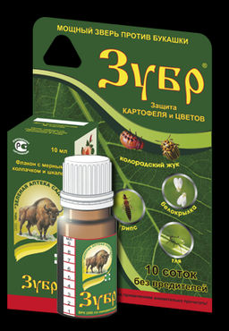 Зубр 10мл с дозатором (1/60шт) (ЗА)