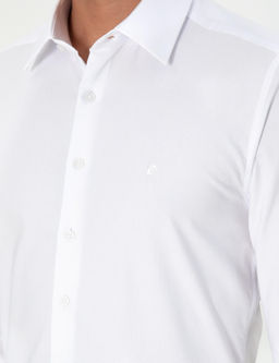Beyaz Ex. Slim Fit Uzun Kollu G_mlek - Pierre cardin фото 7