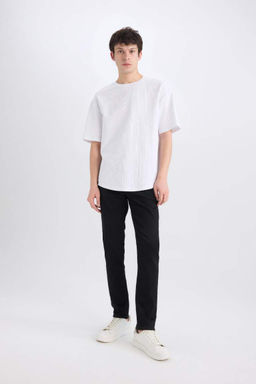 Carlo Skinny Fit Ekstra Dar Kal?p Normal Bel Ekstra Dar Paca Jean Pantolon - Defacto фото 3