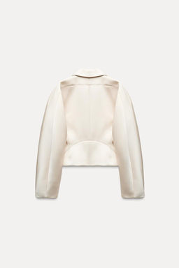 SATIN BLAZER ZW COLLECTION - Zara фото 6