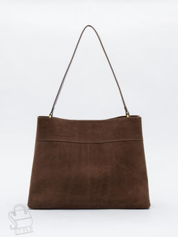 Сумка женская кожаная 1087MF khaki Polina&Eiterou