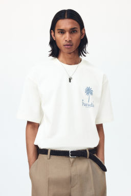 Camiseta estampada de algod?n Relaxed Fit - H&m фото 4
