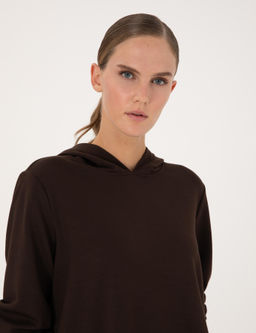Kahverengi Oversize Sweatshirt