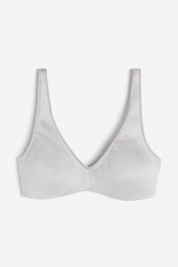 Sujetador de saten con relleno