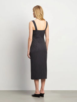 Стильный сарафан из костюмной ткани - Emka фото 4