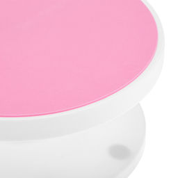 Подставка пластмассовая для торта д24,5см h11,5см, антискользящая ножка, съемный, поворотный стол с углом наклона 0-20 градусов, с EVA покрытием, цветная коробка (Китай) - Домашняя мода фото 5