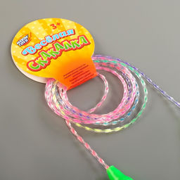 Цена за 2 шт. Скакалка детская «Выше всех», цвет зелёный