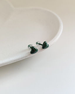 Серьги-пусеты из керамики - Vel vett фото 4