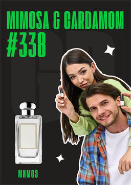 Масляные духи по мотивам аромата Jo Malone / Mimosa & Cardamom