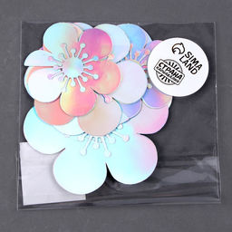 Набор для украшения торта Цветы, 6 шт., перламутр - Страна карнавалия фото 5