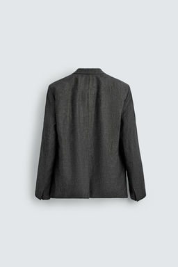 100% LINEN SUIT BLAZER - Zara фото 8