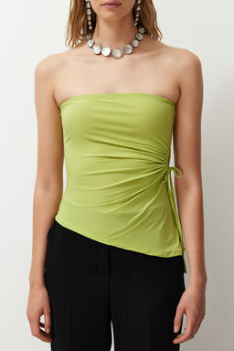 Siyah Cut Out/Pencere Detayl? Detayl? Orme Bluz TPRSS24BZ00034 - Trendyolmilla фото 11