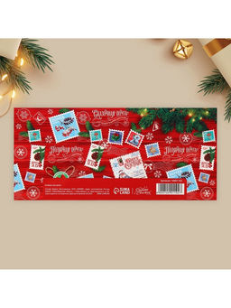 Набор конвертов для денег, 10 штук, «Новый год - семейный праздник», 17.5 х 8 см