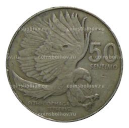 50 сентимо 1990 года Филиппины