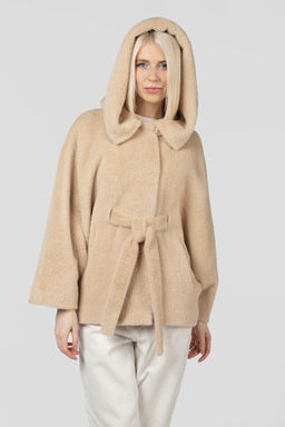 Пальто женское демисезонное (пояс) - El podio фото 9