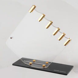 40607 Набор кухонных ножей нерж/ст/полипропилен + подставка пластик 6пр MB (х6) - Mayer&boch фото 2