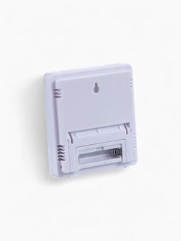 Часы - будильник электронные «Бируни», настольные, термометр, гигрометр, 10×10 см