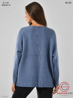 Тёплая однотонная кофта - Bruno фото 8