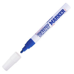 Маркер-краска MunHwa Paint Marker 4 мм синий круглый 1 шт