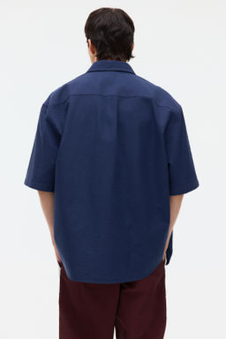 Camisa Oxford de manga corta Relaxed Fit - H&m фото 9