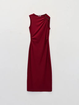 Платье длины миди с брошью ZR2605022923-77 / Zarina