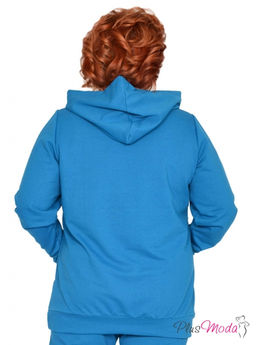 Толстовка Модель №1414 размеры 44-84 - Plusmoda фото 9
