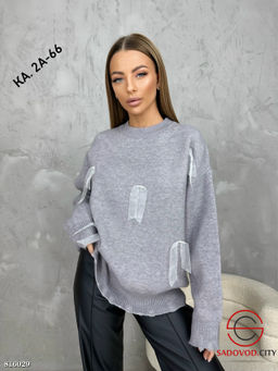 Кофта женская с рваным эффектом - Bruno фото 4