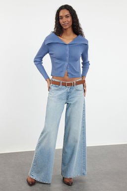 Mavi Devrik Yaka Triko H?rka TWOAW24HI00284