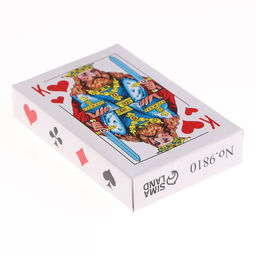 Цена за 100 шт. Карты игральные «Король», колода 54 шт., 8.5×5.5 см