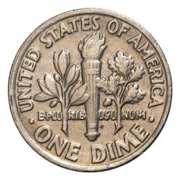 10 центов (1 дайм) 1981 года Р США