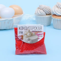 Кондитерская посыпка Сахар, алый, 50 г - Simaland фото 2