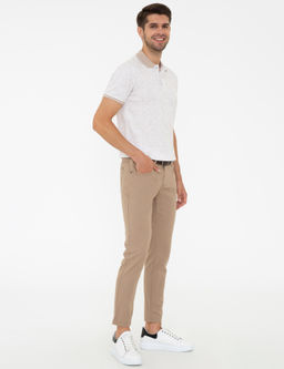 Vizon Slim Fit Kanvas Pantolon - Pierre cardin фото 3