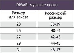 Мужские эластичные носки из хлопка DIWARI  фото 3