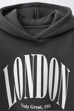 VARSITY DOUBLE HEM HOODIE - Zara фото 3