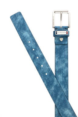 Мужской ремень цвета индиго Неожиданная скидка в корзине