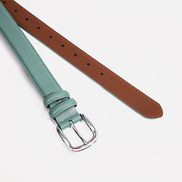 Ремень женский, ширина 3 см, винт, пряжка металл, цвет мята - Simaland фото 2