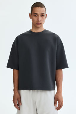 Camiseta efecto neopreno Oversized Fit - H&m фото 6
