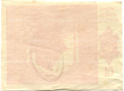 10 геллеров 1920 года Австрия Санкт-Никола на Дунае (нотгельд)