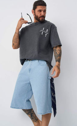 Шорты муж. F511-0900 l.blue