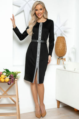 Платье Open Style 6720 черничный