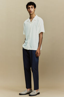 Camisa resort en tejido jacquard Regular Fit - H&m фото 4