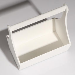 Кашпо деревянное Виллиан Лонг, с ручкой, белый, 2512,510(28) см - Simaland фото 3