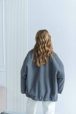 Бомбер Тайла (серый) - Nadi bordo фото 7