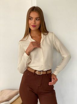 Блуза с английским воротником - Martichelli фото 2