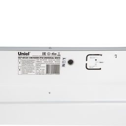 ULP-60120 72W/4000К IP40 UNIVERSAL WHITE Светильник светодиодный потолочный универсальный. Белый свет (4000K). 10300Лм. Корпус белый. В комплекте с и/п. ТМ Uniel.
