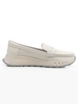06-C948-9A LT. BEIGE Туфли летние женские (натуральная кожа)