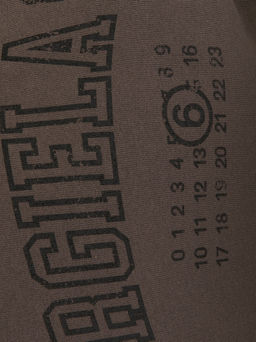 Женский шоппер MM6 MAISON MARGIELA CLASSIC JAPANESE HANDBAG Артикул 4661891, коричнево-серый  фото 3