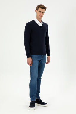 Erkek Lacivert Basic Kazak - U.s. polo assn фото 11