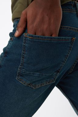 TRENDYOL MAN Indigo Esnek Kumas Skinny Dar Kesim Jeans TMNAW20JE0434 - Trendyolmilla фото 12